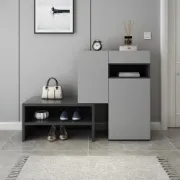 Fero Gray Corner Shoe Storage