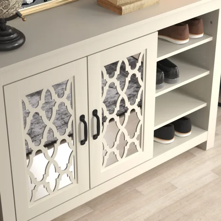 Gray Abbie-May 16 Pair Shoe Storage Cabinet