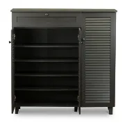 Picture of Petir Shoe Storage Cabinet - Black