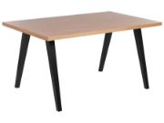 Picture of Culina Wood and Black Dining Table 