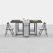 Picture of Sai Rectangle Folding Dining Table Set 