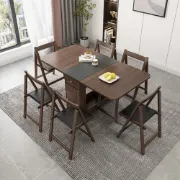 Picture of Sai Rectangle Folding Dining Table Set 