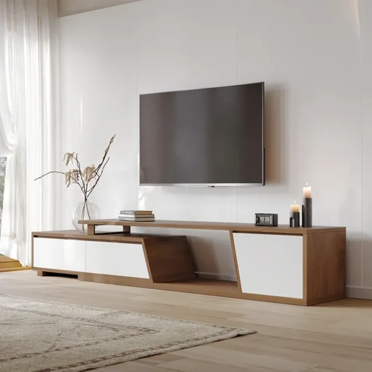 Graffi TV Unit with 3 Drawers - Expandable 