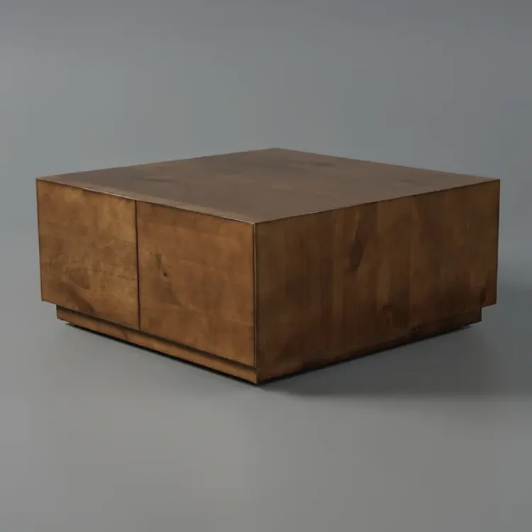 Picture of Japandi coffee table - 4 drawers 