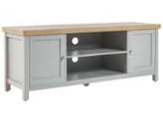 Picture of  Sleek grey TV table