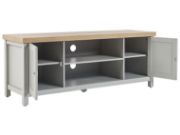 Picture of  Sleek grey TV table