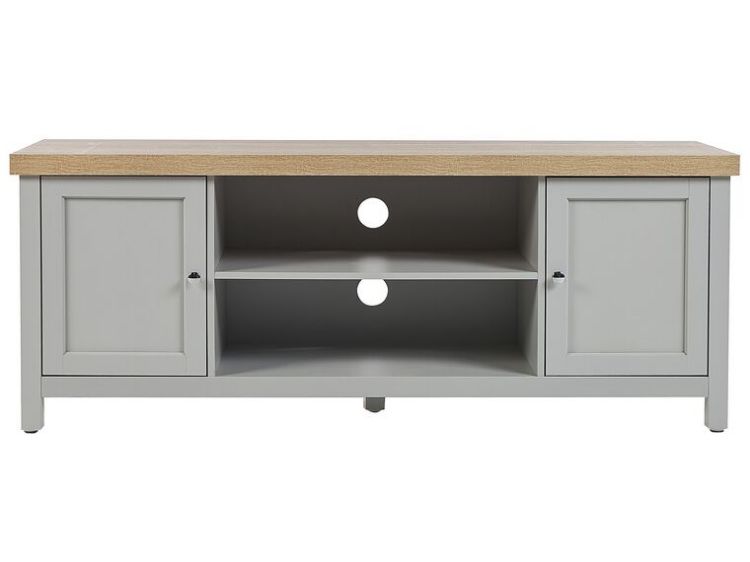 Picture of  Sleek grey TV table