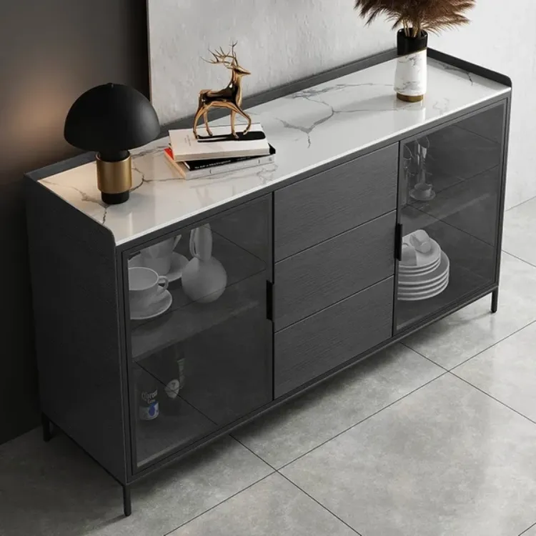 Picture of Lekan Modern Sideboard Cabinet Natural wood 