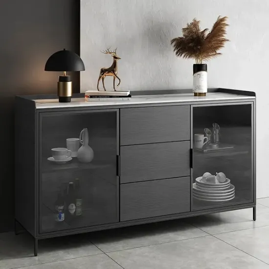 Picture of Lekan Modern Sideboard Cabinet Natural wood