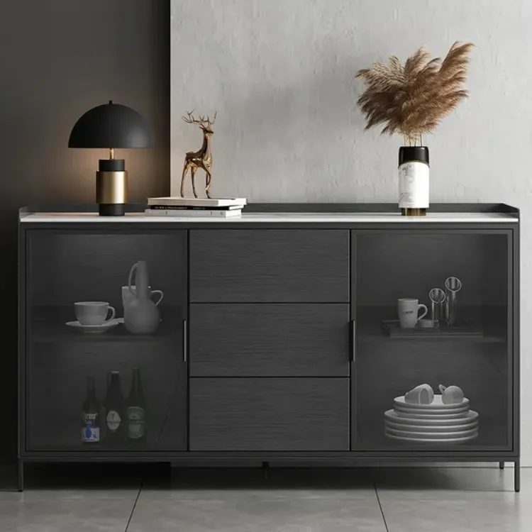 Picture of Lekan Modern Sideboard Cabinet Natural wood 