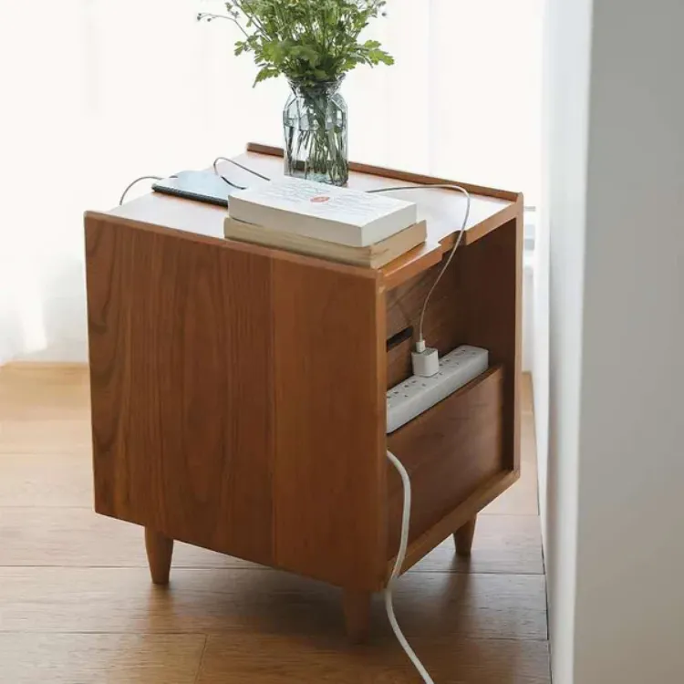 Picture of Avvelo Rattan Nightstand - 2 drawers 