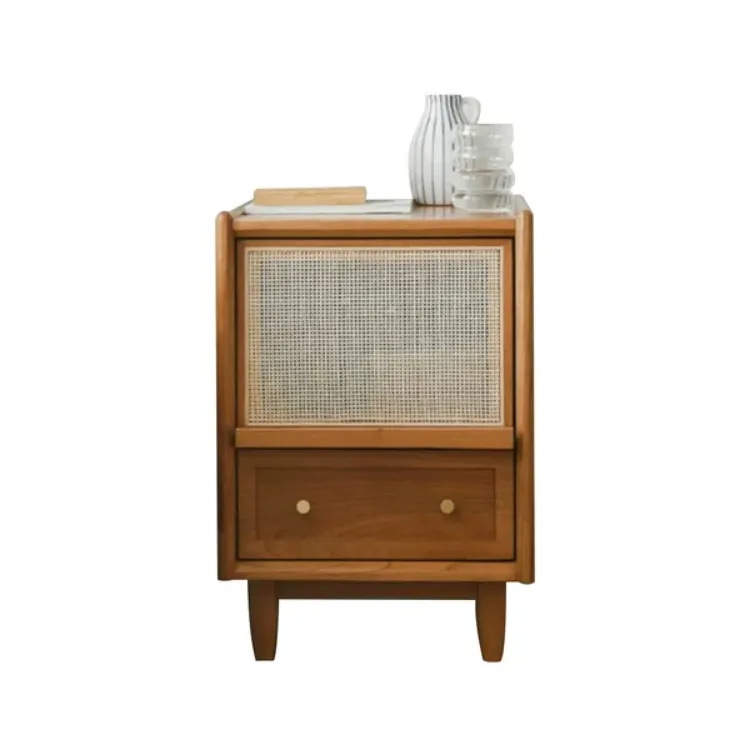 Picture of Avvelo Rattan Nightstand - 2 drawers 