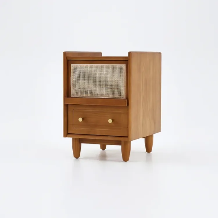 Picture of Avvelo Rattan Nightstand - 2 drawers 