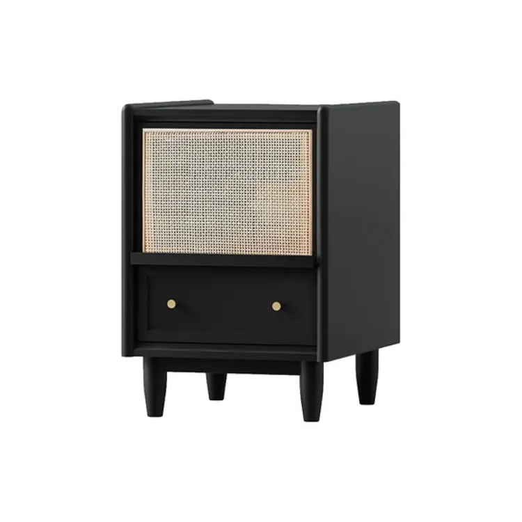 Picture of Avvelo Rattan Nightstand - 2 drawers 