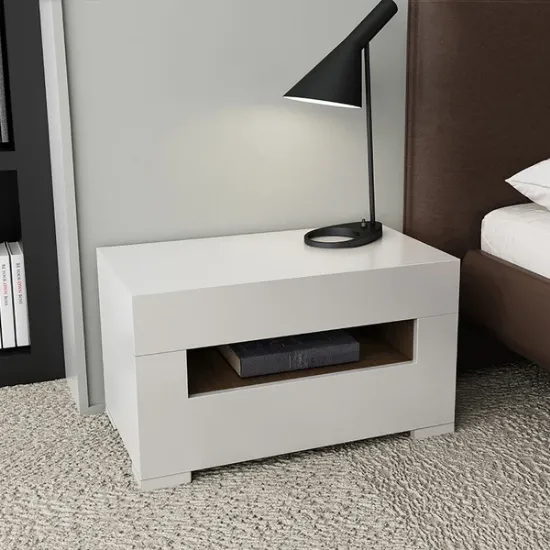 Picture of Legeto modern nightstand - one drawer 