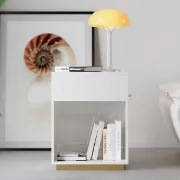 Picture of Mordelle Modern Side table with Open Storage