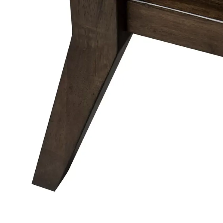 صورة طاولة جانبية خشب طبيعي - أرييس 