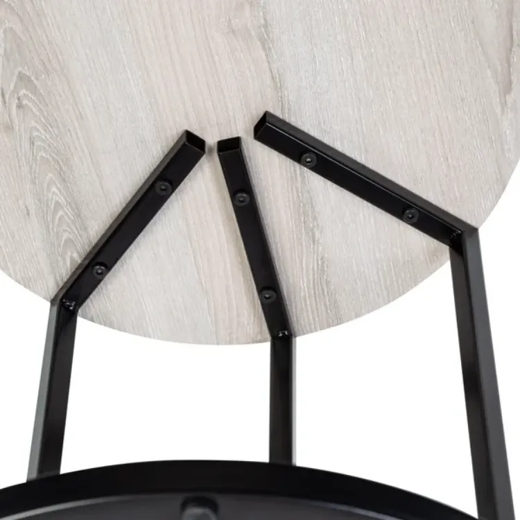 صورة طاولة جانبية خشب طبيعي -كاڤا