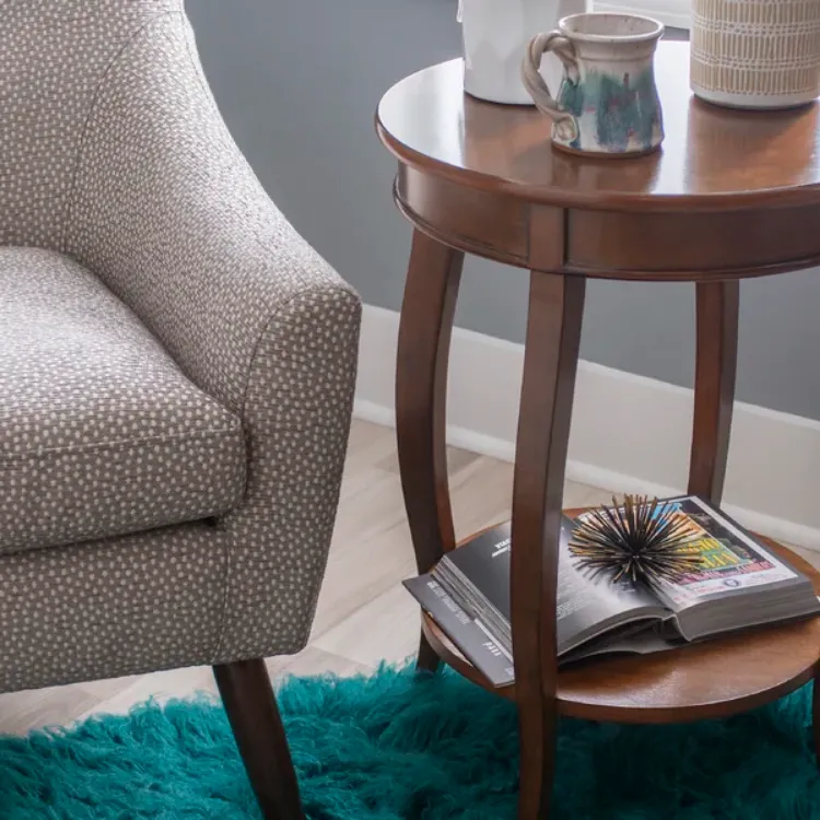 Picture of Charming Natural wood Side table