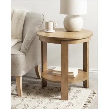 Show details for Dana Natural wood Side table Picture of Dana Natural wood Side table