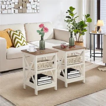 Show details for Jackob Natural wood Side table Picture of Jackob Natural wood Side table