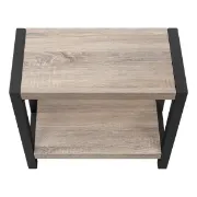 Picture of Brulotte Natural wood Side table - One shelf 