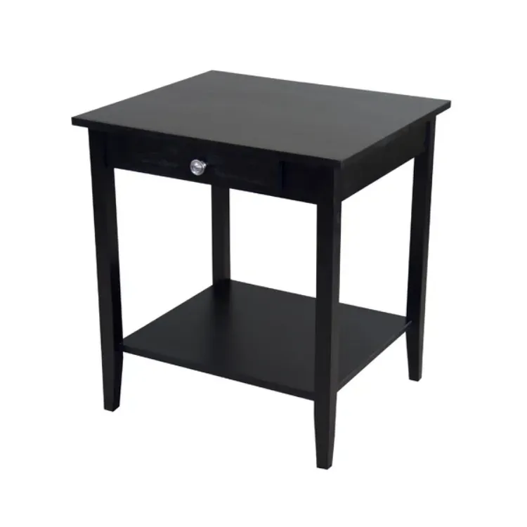 Picture of  Aidan Natural wood side table - One drawer