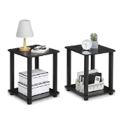 Picture of Kape Natural wood Sidetable - Set of 2 