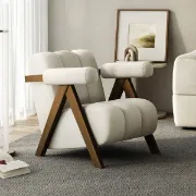 Picture of Arika Modern Natural wood  Arm chair