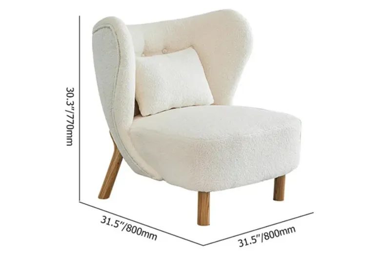 Picture of Katrin Arm chair Natural wood 