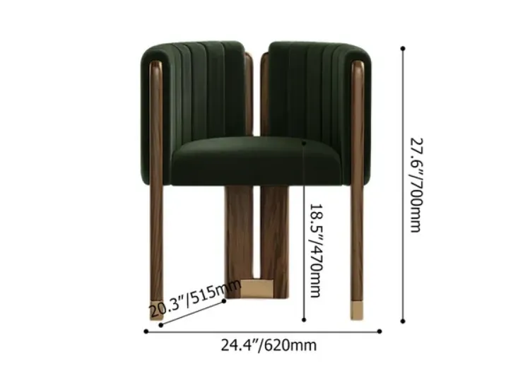 Picture of  Bergument Modern natural wood Arm chair 