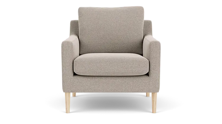 Picture of Willy Natural wood  Armchair 