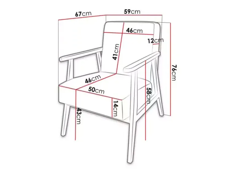 Picture of Lutchi Natural wood chair