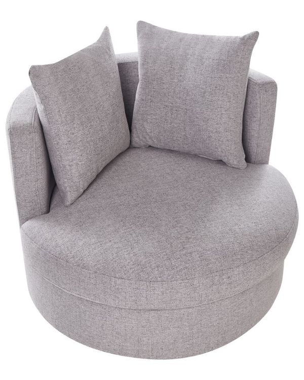 Picture of Sella - Fully padded armless chair with 360 degree swivel base 