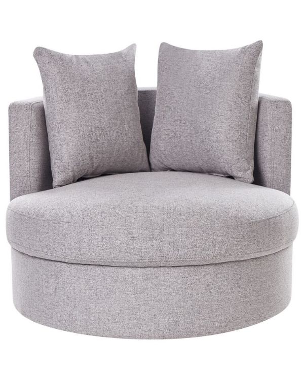 Picture of Sella - Fully padded armless chair with 360 degree swivel base 