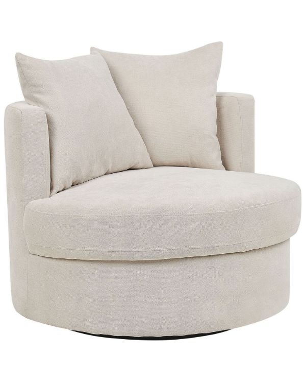 Picture of Sella - Fully padded armless chair with 360 degree swivel base 