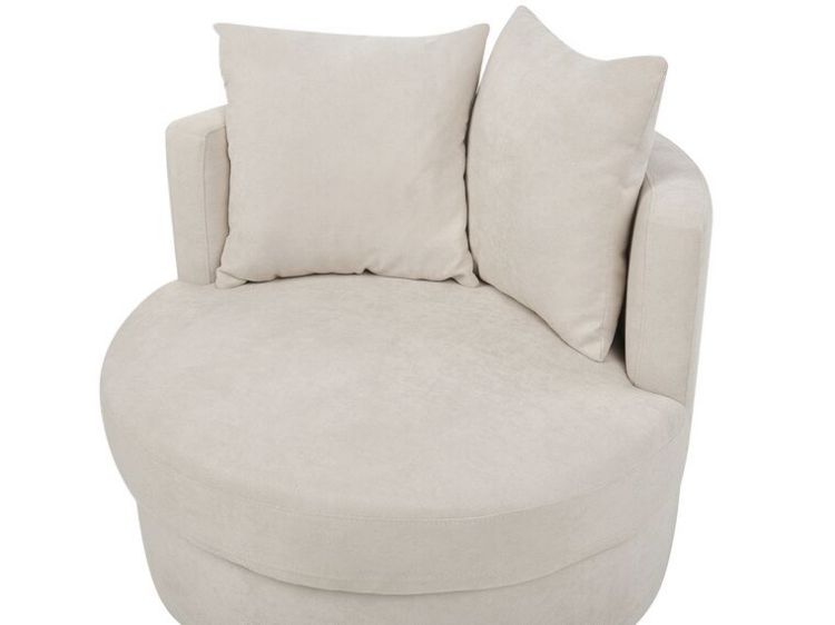 Picture of Sella - Fully padded armless chair with 360 degree swivel base 