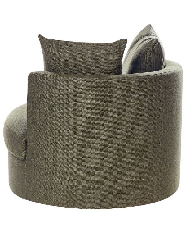 Picture of Sella - Fully padded armless chair with 360 degree swivel base 