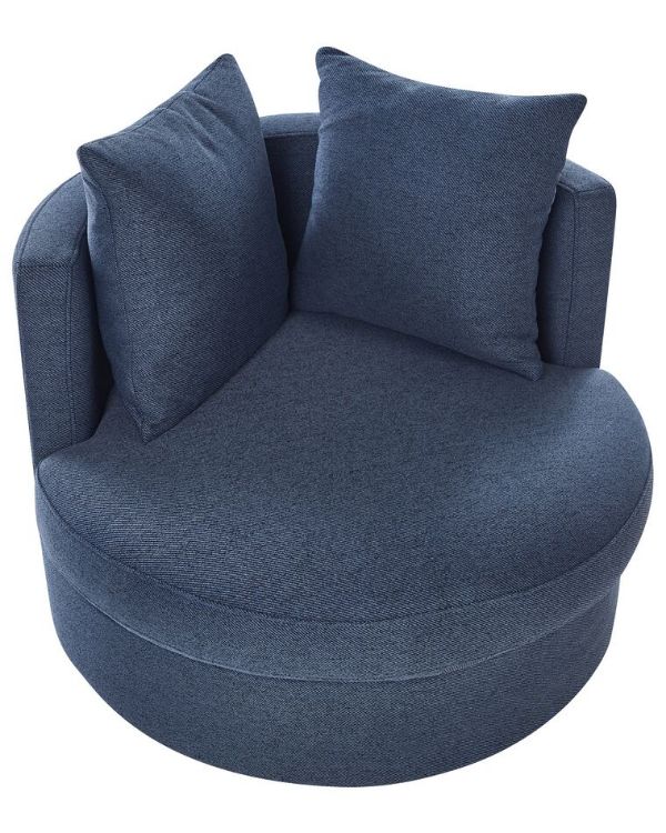 Picture of Sella - Fully padded armless chair with 360 degree swivel base 