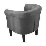 Picture of Roma Natural wood upholstered chair 