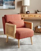 Picture of Fabric-Armchair with armrests and armrest 