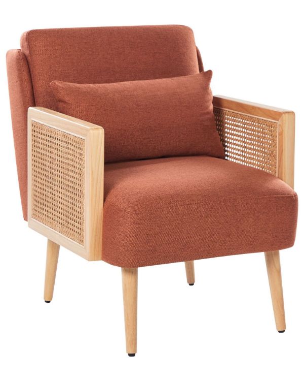 Picture of Fabric-Armchair with armrests and armrest 