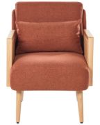 Picture of Fabric-Armchair with armrests and armrest 