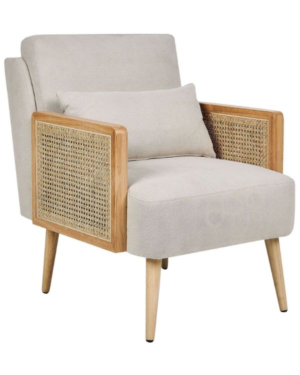 Picture of Fabric-Armchair with armrests and armrest 