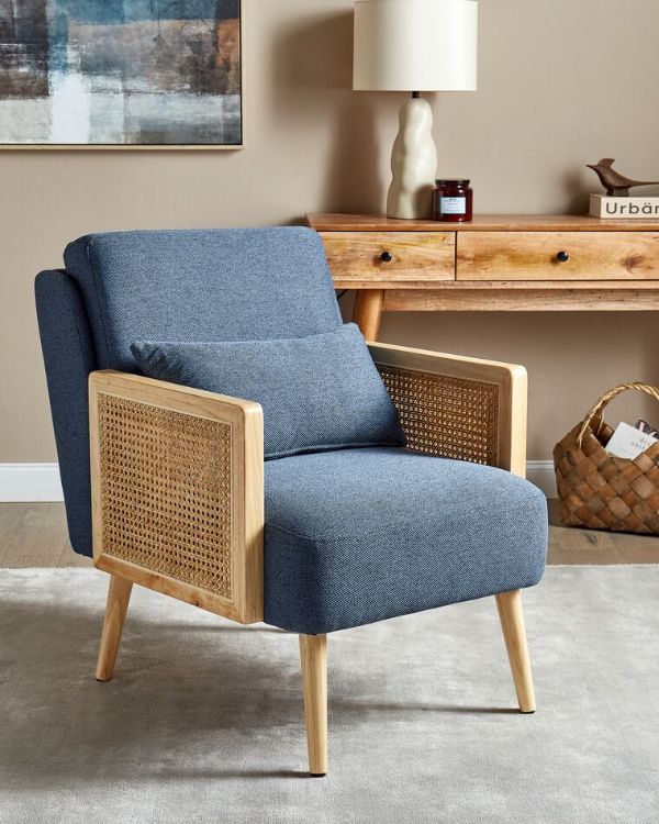 Picture of Fabric-Armchair with armrests and armrest 