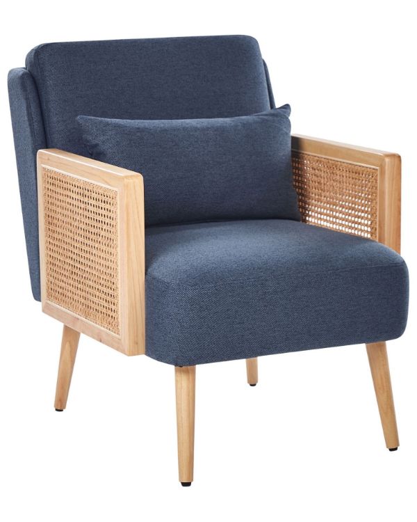 Picture of Fabric-Armchair with armrests and armrest 