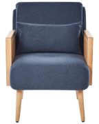 Picture of Fabric-Armchair with armrests and armrest 