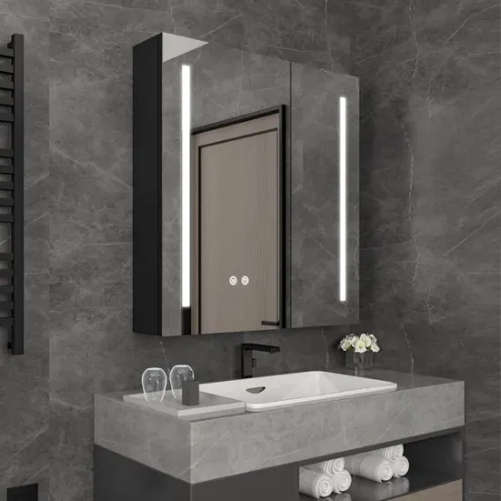 Picture of Illuminated mirror with storage space  Elize