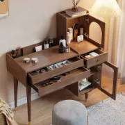Picture of Modern makeup vanity table with glass top Dolato