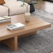 Picture of Tiffano Coffee table with a smooth surface and natural wood